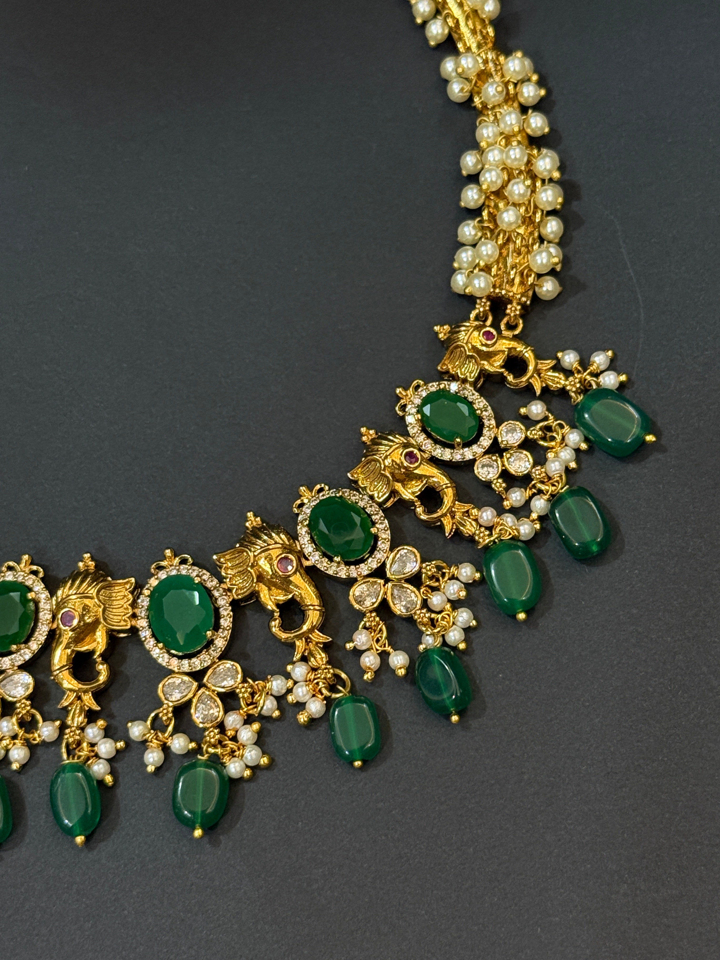 Antique Green Charm